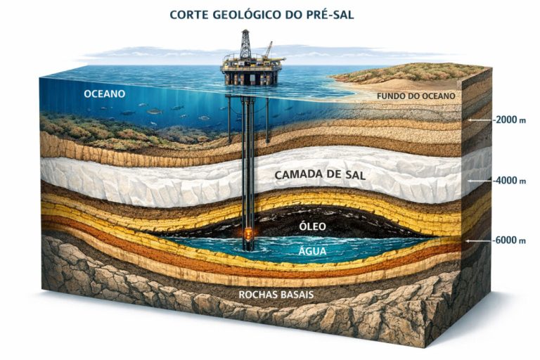 Estrutura e Camadas do Pré-Sal Brasileiro